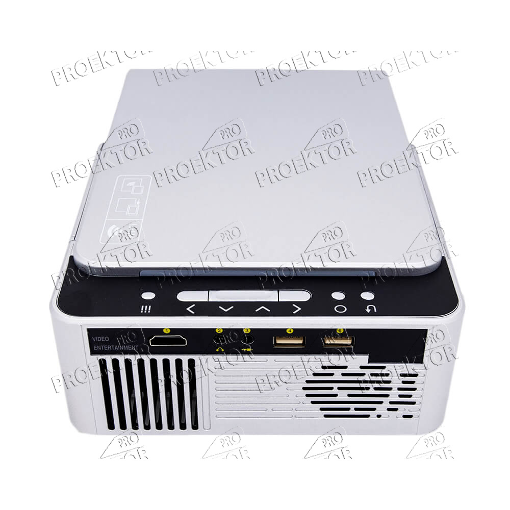Проектор Everycom T6A Wi-Fi (серебристый) - 4